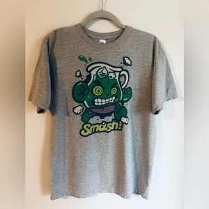 Vintage Smash! T-shirt - Kool-aid Man Hulk Marvel Mascot 100% cotton